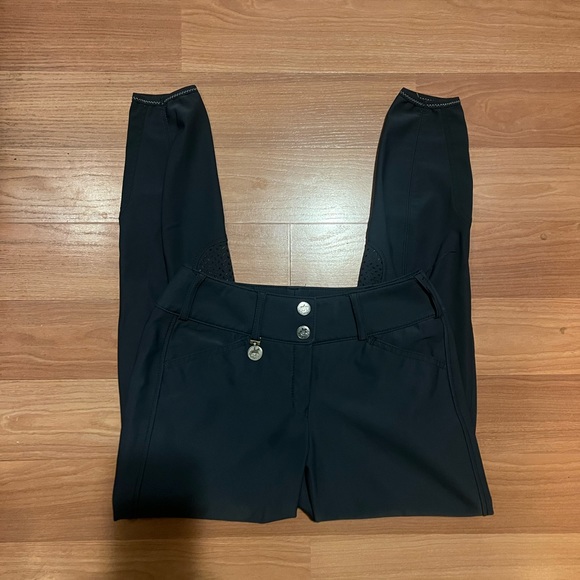 Women's Gray Riding Pants - Picture 5 of 11